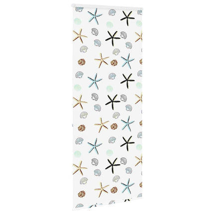 Duschrullgardin med kassett 100x240 cm tyg bredd 96 cm