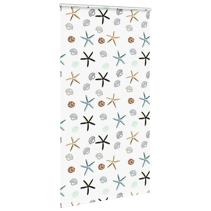 Duschrullgardin med kassett 130x240 cm tyg bredd 126 cm