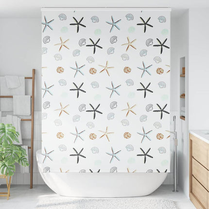 Duschrullgardin med kassett 160x240 cm tygbredd 156 cm