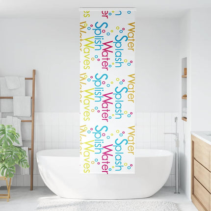 Duschrullgardin med kassett 70x240 cm tyg bredd 66 cm