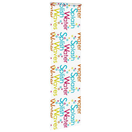 Duschrullgardin med kassett 70x240 cm tyg bredd 66 cm