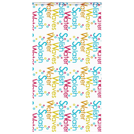 Duschrullgardin med kassett 140x240 cm tyg bredd 136 cm