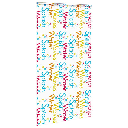 Duschrullgardin med kassett 140x240 cm tyg bredd 136 cm