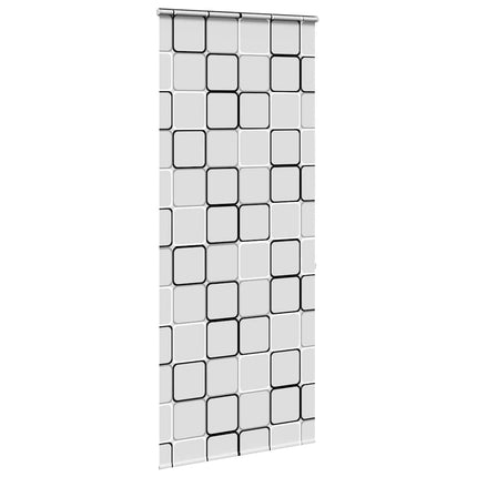 Duschrullgardin med kassett 110x240 cm tyg bredd 106 cm