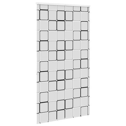 Duschrullgardin med kassett 120x240 cm tyg bredd 116 cm