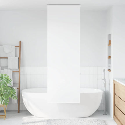 Duschrullgardin med kassett 80x240 cm tyg bredd 76 cm