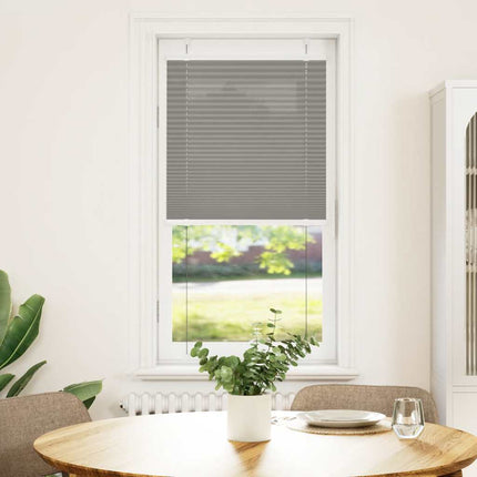 Plisserad persienn antracit 55x150cm tyg bredd 54,4cm polyester