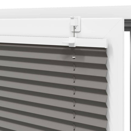 Plisserad persienn antracit 55x150cm tyg bredd 54,4cm polyester