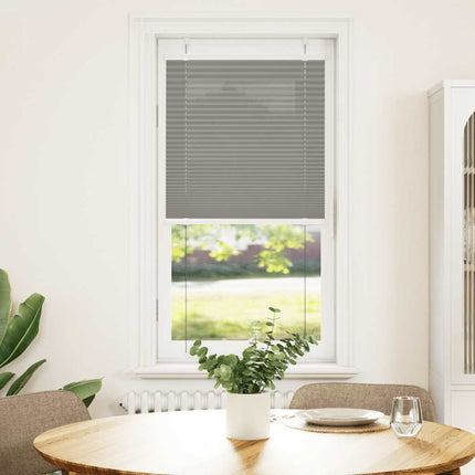 Plisserad persienn antracit 60x150cm tyg bredd 59,4cm polyester