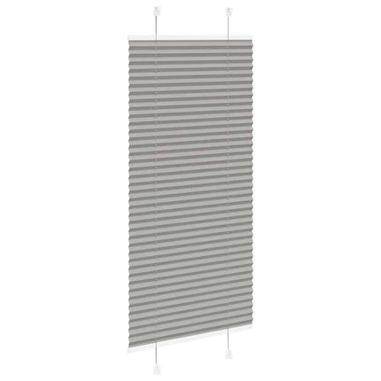 Plisserad persienn antracit 60x150cm tyg bredd 59,4cm polyester