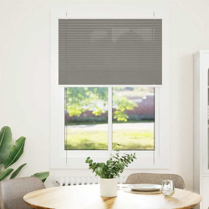 Plisserad persienn antracit 85x150cm tyg bredd 84,4cm polyester