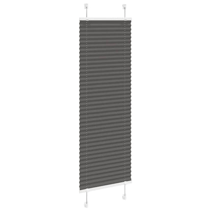 Plisserad persienn svart 40x150 cm tyg bredd 39,4cm polyester
