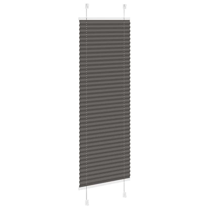 Plisserad persienn svart 40x150 cm tyg bredd 39,4cm polyester