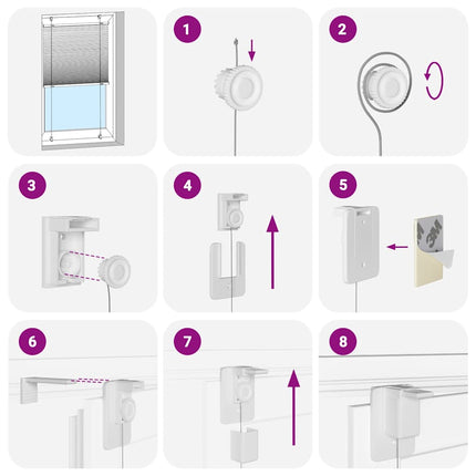Plisserad persienn bensingrön 90x100 cm tyg bredd 89,4cm