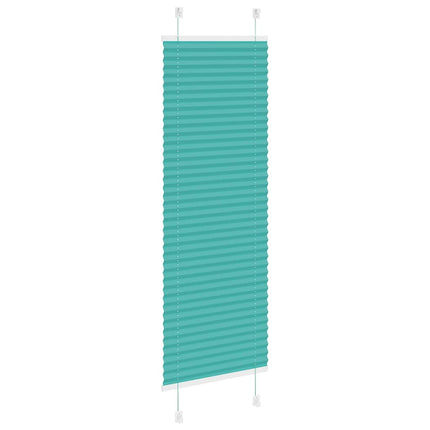 Plisserad persienn bensingrön 45x150cm tyg bredd 44,4cm