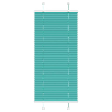 Plisserad persienn bensingrön 60x150cm tyg bredd 59,4cm