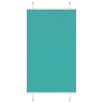 Plisserad persienn bensingrön 80x150 cm tyg bredd 79,4 cm