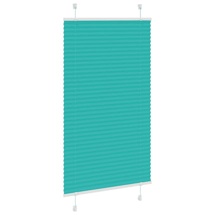 Plisserad persienn bensingrön 80x150 cm tyg bredd 79,4 cm