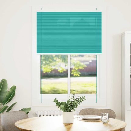 Plisserad persienn bensingrön 95x150 cm tyg bredd 94,4cm