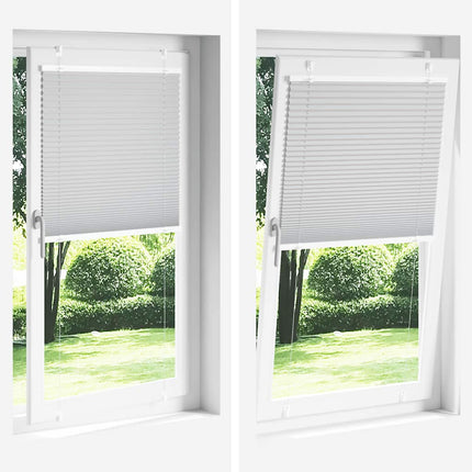 Plisserad persienn bensingrön 110x150 cm tyg bredd 109,4cm