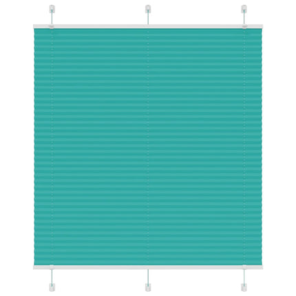 Plisserad persienn bensingrön 115x150 cm tyg bredd 114,4cm