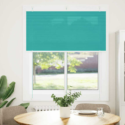 Plisserad persienn bensingrön 115x150 cm tyg bredd 114,4cm