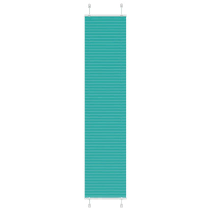 Plisserad persienn bensingrön 40x200 cm tyg bredd 39,4 cm