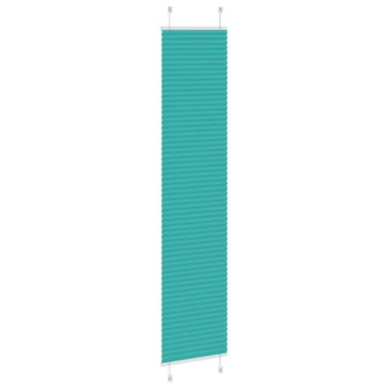 Plisserad persienn bensingrön 45x200cm tyg bredd 44,4cm