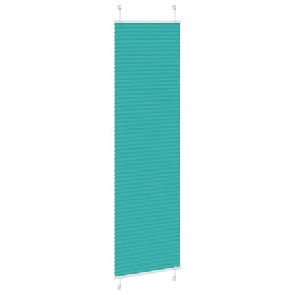 Plisserad persienn bensingrön 55x200cm tyg bredd 54,4cm