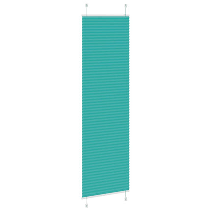 Plisserad persienn bensingrön 60x200cm tyg bredd 59,4cm