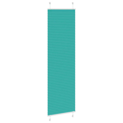 Plisserad persienn bensingrön 65x200cm tyg bredd 64,4cm