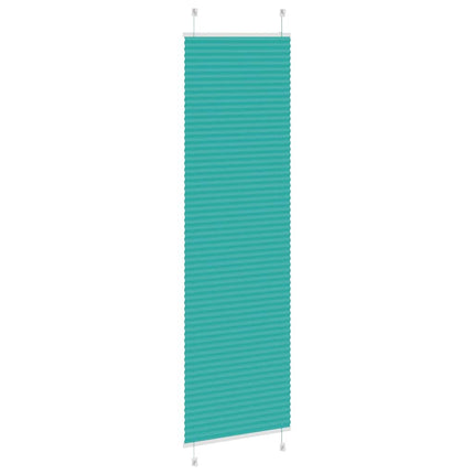 Plisserad persienn bensingrön 65x200cm tyg bredd 64,4cm