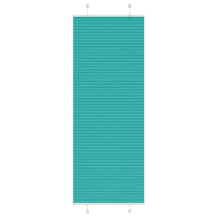 Plisserad persienn bensingrön 70x200 cm tyg bredd 69,4 cm