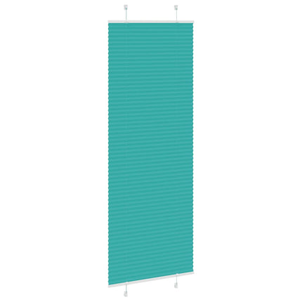Plisserad persienn bensingrön 80x200 cm tyg bredd 79,4 cm