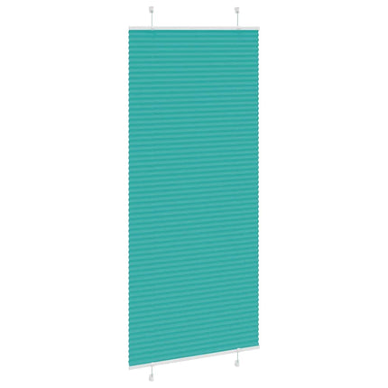Plisserad persienn bensingrön 100x200 cm tyg bredd 99,4 cm