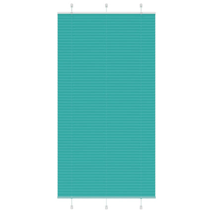 Plisserad persienn bensingrön 110x200 cm tyg bredd 109,4cm