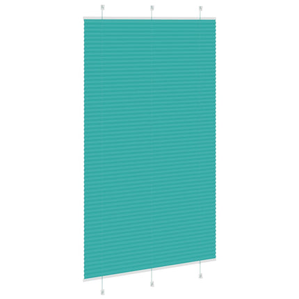 Plisserad persienn bensingrön 115x200 cm tyg bredd 114,4cm