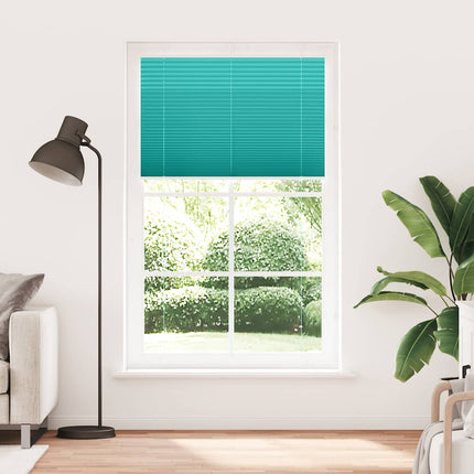 Plisserad persienn bensingrön 120x200 cm tyg bredd 119,4cm