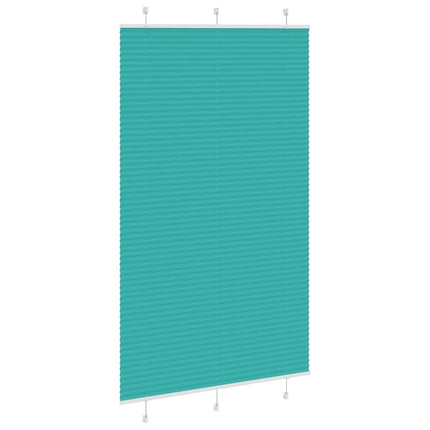 Plisserad persienn bensingrön 120x200 cm tyg bredd 119,4cm