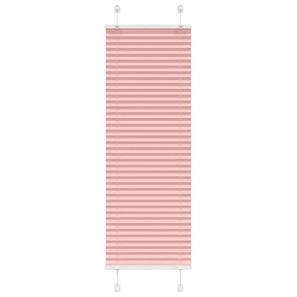 Plisserad persienn rosa 50x100cm tyg bredd 49,4cm polyester