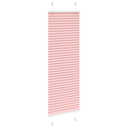 Plisserad persienn rosa 50x100cm tyg bredd 49,4cm polyester