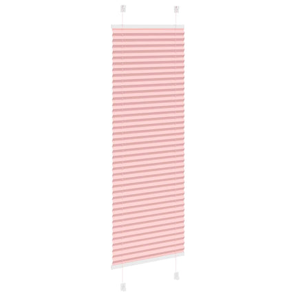 Plisserad persienn rosa 50x100cm tyg bredd 49,4cm polyester
