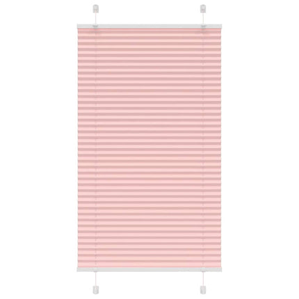 Plisserad persienn rosa 70x100 cm tyg bredd 69,4 cm polyester