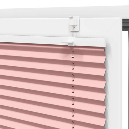 Plisserad persienn rosa 90x100 cm tyg bredd 89,4 cm polyester
