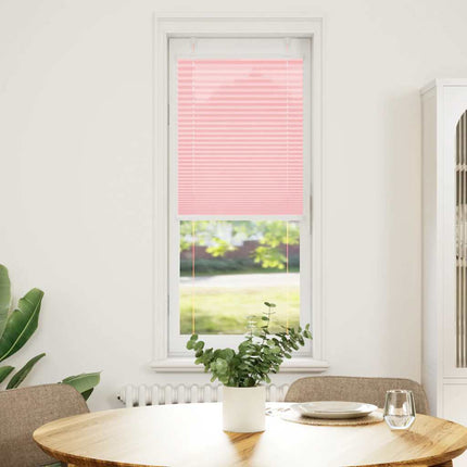 Plisserad persienn rosa 50x150cm tyg bredd 49,4cm polyester