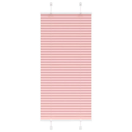 Plisserad persienn rosa 55x150cm tyg bredd 54,4cm polyester
