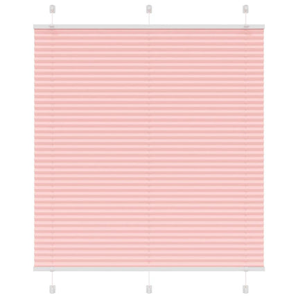 Plisserad persienn rosa 115x150 cm tyg bredd 114,4cm polyester