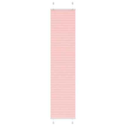 Plisserad persienn rosa 50x200cm tyg bredd 49,4cm polyester