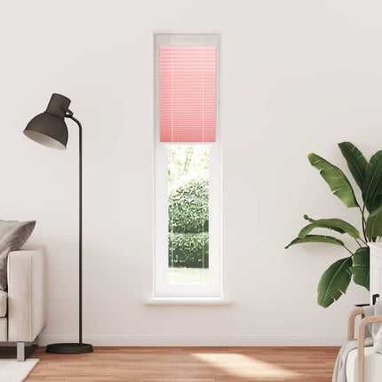 Plisserad persienn rosa 50x200cm tyg bredd 49,4cm polyester