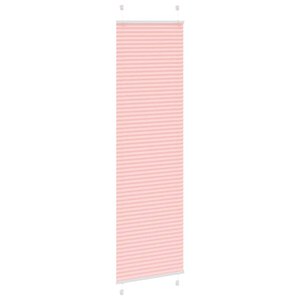 Plisserad persienn rosa 55x200cm tyg bredd 54,4cm polyester